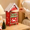 Freestanding Wooden Christmas Mailbox Long-Lasting Santa