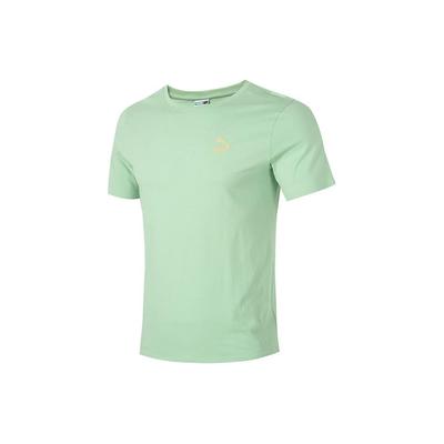 Puma Футболка з логотипом, для бігу, фітнесу, тренувань, з круглим вирізом, з коротким рукавом, унісекс, топи, зелений 682344-89