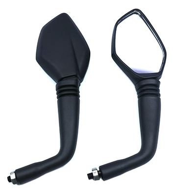 Motorcycle Rearview Mirror Electric Vehicle Reversing Mirror10MM Reversible Light Mirror KTM Universal Rearview Mirror Safety Mirror