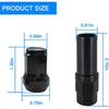 Car Wheel Lug Nuts, 20PCS Chrome Aftermarket Closed End Duplex 6 Spline Lugnut with 1 Key, Fuel Rim Lug Nut Lock Removal Socket Replacement Tool,