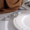 High-Value Retro Petal Bamboo Strap Women'S Watch Niche High-End Waterproof Steel Belt Quartz Watch