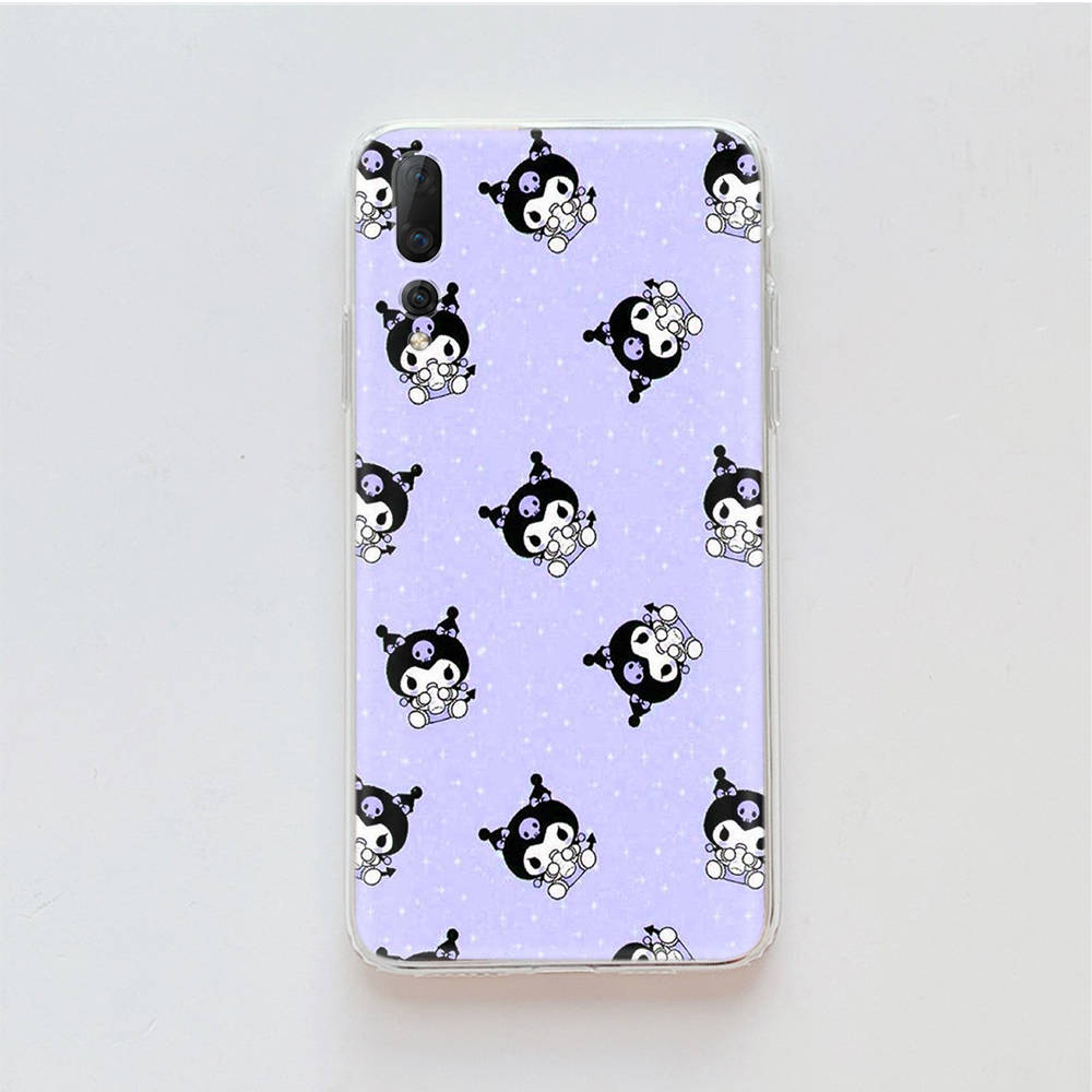 Transparent Case for Samsung A04 A14 A23 M33 M53 Realme 10 9 C35 C55 VIVO X80 Infinix Hot 30 Note 11 Tecno Spark 8P Pro L-15 Kuromi