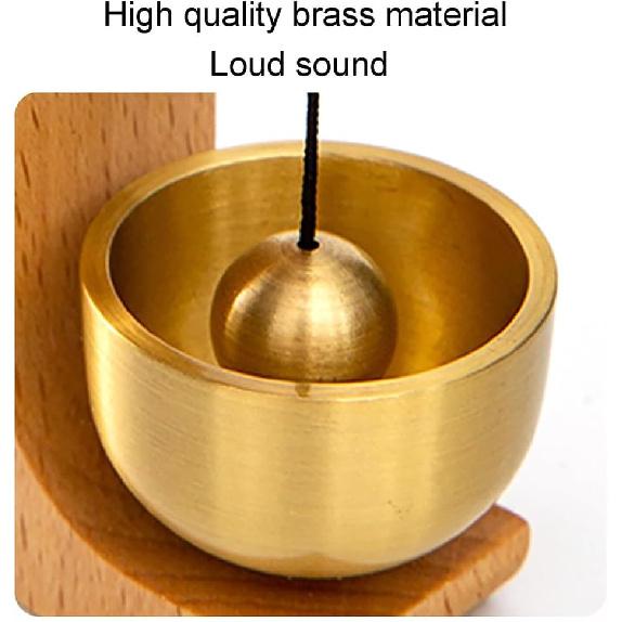 Magnetic Attached Door Chime, Shopkeepers Bell for Door Opening, Entry Alert Chime Generating Pleasant Sounds, for Door Wall Store Wardrobe Decor