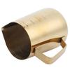 Stainless Steel Coffee Milk Frothing Cup Pitcher Jug with Scale for Home Coffee Latte Art