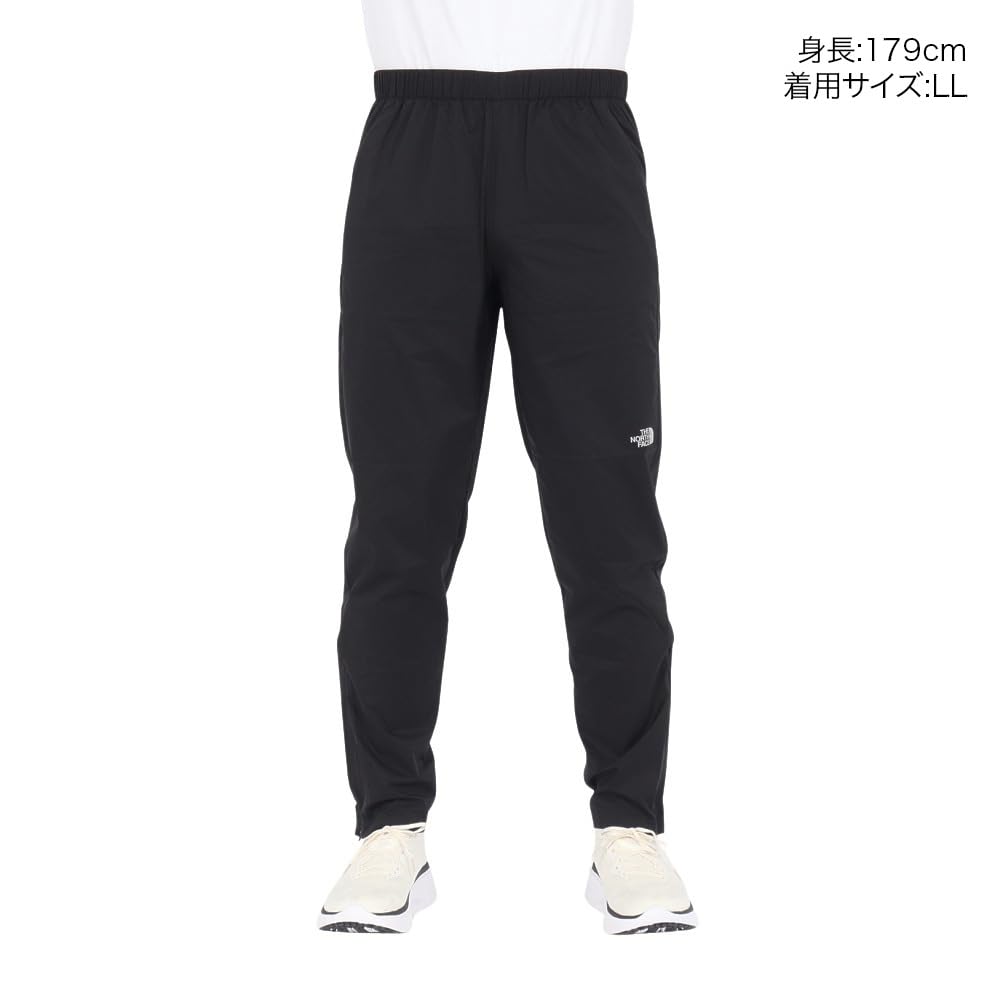 The North Face Swallowtail Vent Long Size XL Pants, Men's, Water-Repellent, Lightweight, Windproof, Anti-Static, Black,
