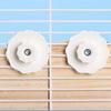 Splash Proof Bird Food Bowl Wall Mount Parrot Food Cup Stable Bird Station Stand  Cage Accessories