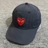 Summer Unisex Baseball Cap Heart Embroidered Outdoor Leisure Duckbill Cap