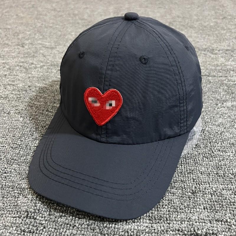 Summer Unisex Baseball Cap Heart Embroidered Outdoor Leisure Duckbill Cap