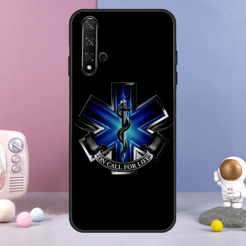 EMT EMS Medical Rescue For Huawei Nova 3i 7i 8i 11i 12i 9 10 SE Y60 Y61 Y70 Y72 Y73 Y90 Y91 P20 P40 P30 Lite Case