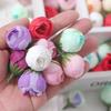 20/30Pcs Wedding Decoration Rose Artificial Flowers Silk Fake Flower for Home Room Decor DIY Craft Garland Gift Table Accessorie