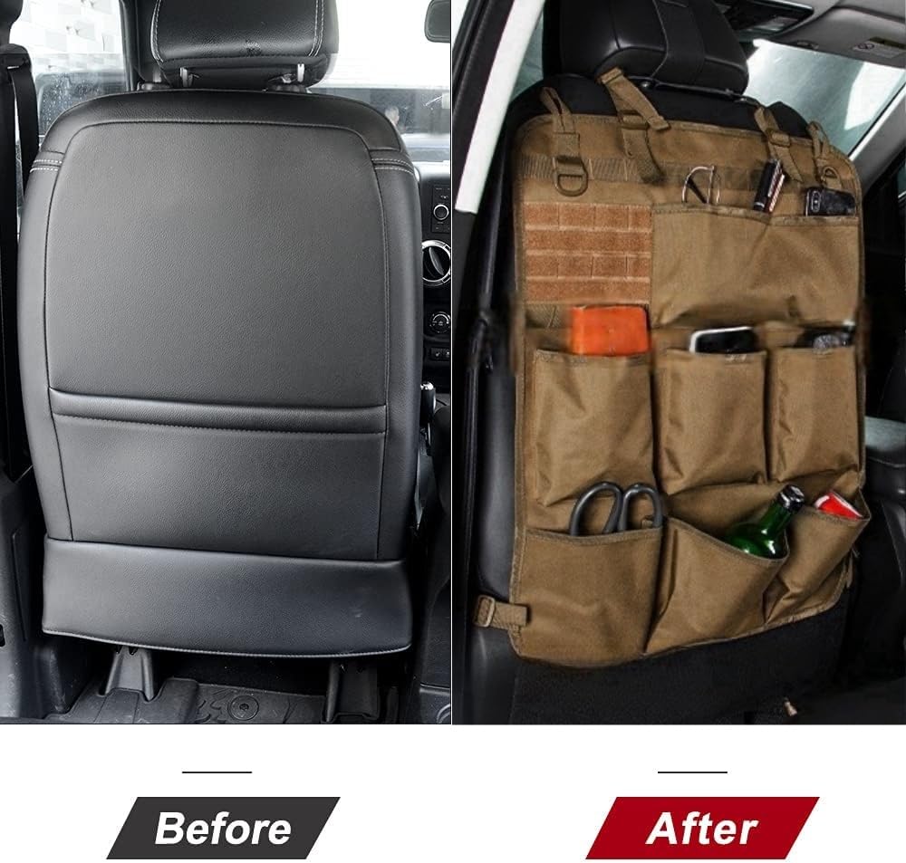 EXCEREY Car Storage Backseat Tool Bedside Pencil Large Car Convenient Kick Pocket, Bag, Pouch, Storage, Case, Capacity, Accessories, Item, Guard,