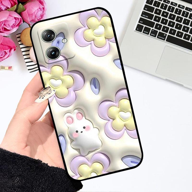 Für Moto G54 Hüllen G54 Power Weiches Silikon TPU Handyhülle Für Motorola Moto G53 G51 G50 Mode Gedruckt Astronaut Hüllen Case
