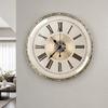 Decorative Wall Clock with Roman Numerals Large for Office, Entryway