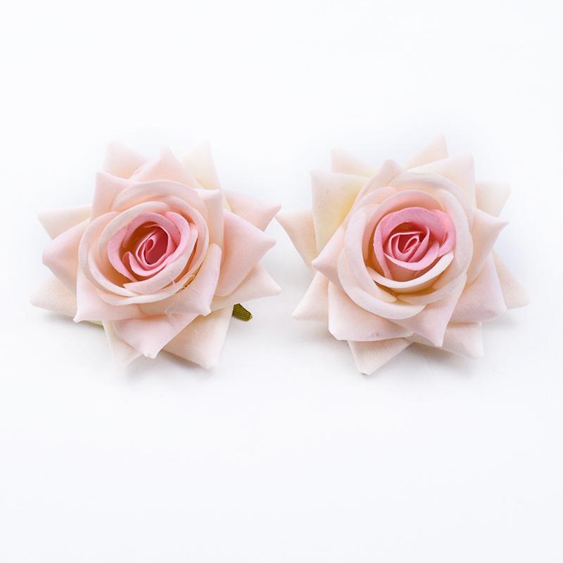 DIY Velvet Rose Corsage Accessories - Silk Flower Heads for Photography and Weddings