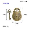 Intelligence Puzzle Zinc Alloy Disentanglement Rings - Unlock Nine Linked Rings Kongming Luban Lock Educational Toy