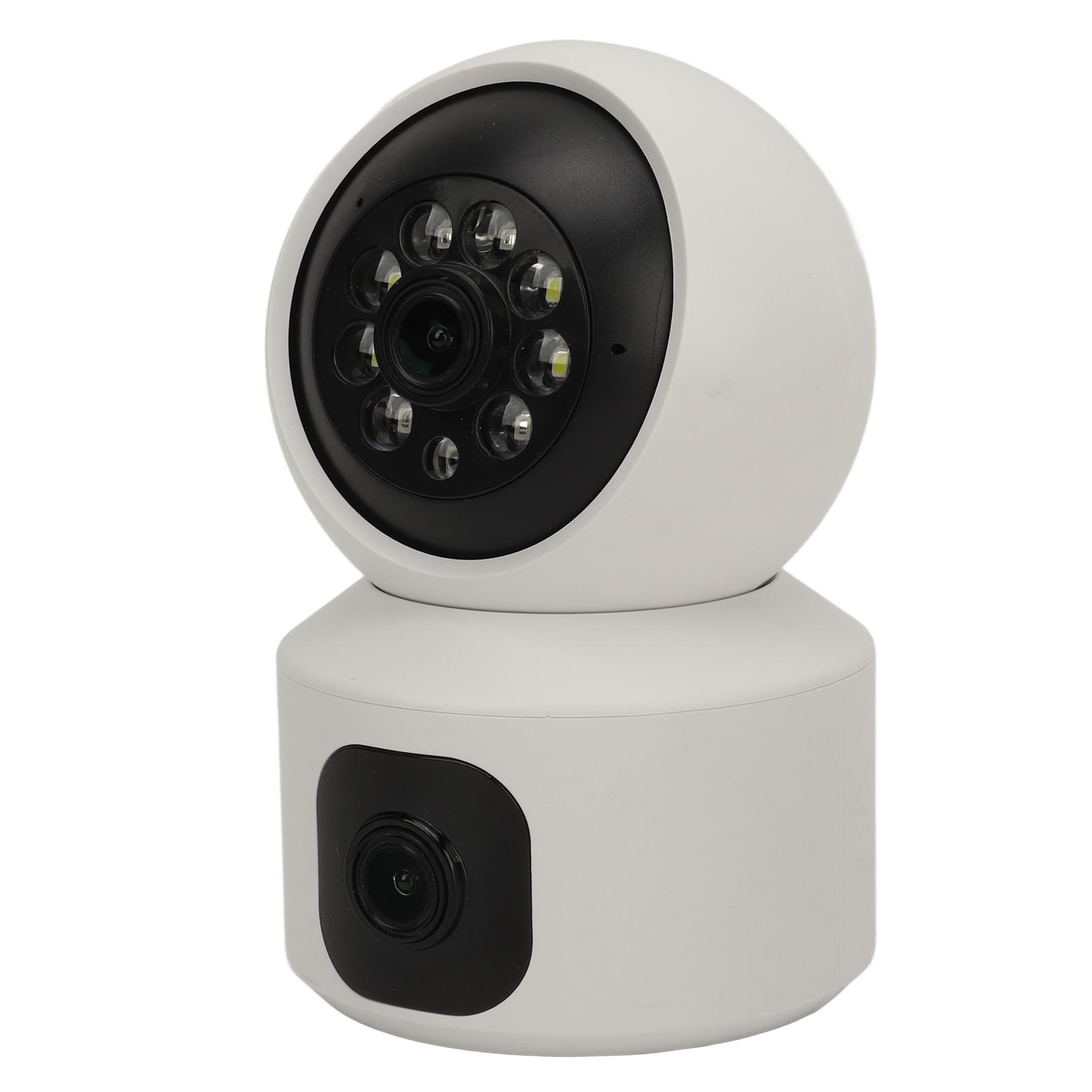 

1080P Dual Lens Security Camera Intelligent WIFI Night Vision 2 Way Talk Motion Detection Automatic