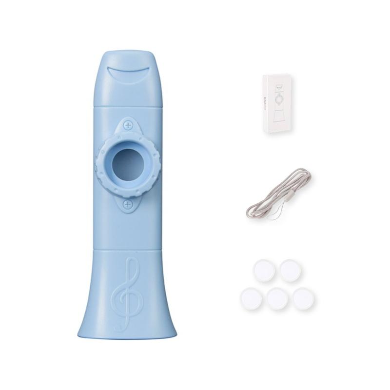 Professional Kazoo Instrument with Lanyard and 5 Replacement Membranes For Kids Adults Music Enthusiasts and Beginners