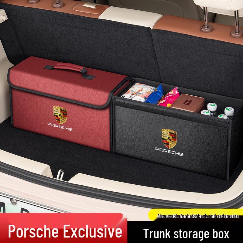 Porsche Car Trunk Storage Box for Panamera, 718, Taycan, Cayenne, 911 Models