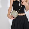 Damen Luxus Glänzende Diamant Abendtasche Kastenform Bankett Handtasche Damen Neu Strass Party Tasche Clutch