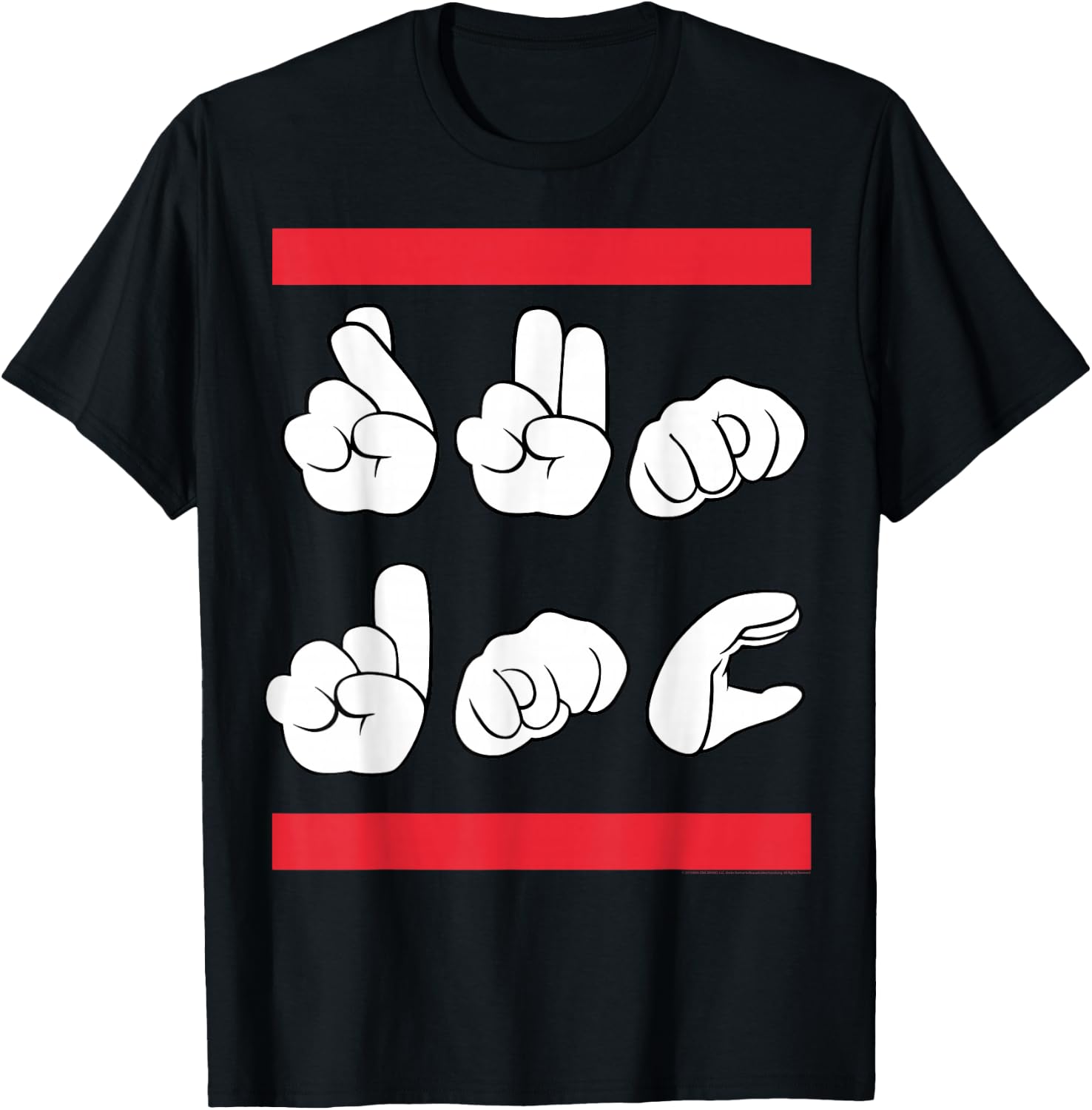 Run DMC Official Sign Language  Unisex T-Shirt XXXL