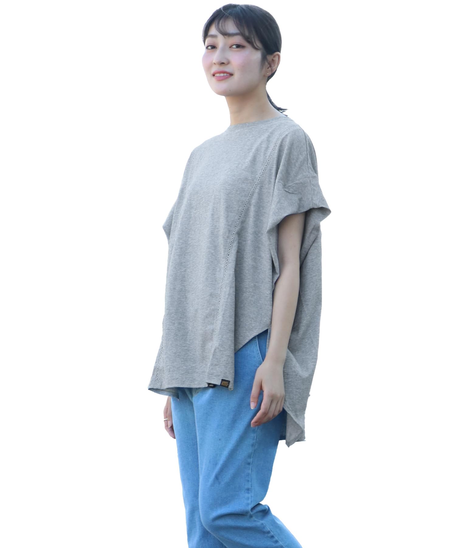 

Кружевная туника Wet Protect для серого [CLIFFEMAYER] Женская, Средний, серый