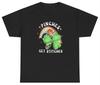 Pinches Get Stitches T Shirt Funny Retro St Pattys 4 Leaf Clover Meme Joke Tee Unisex T-Shirt
