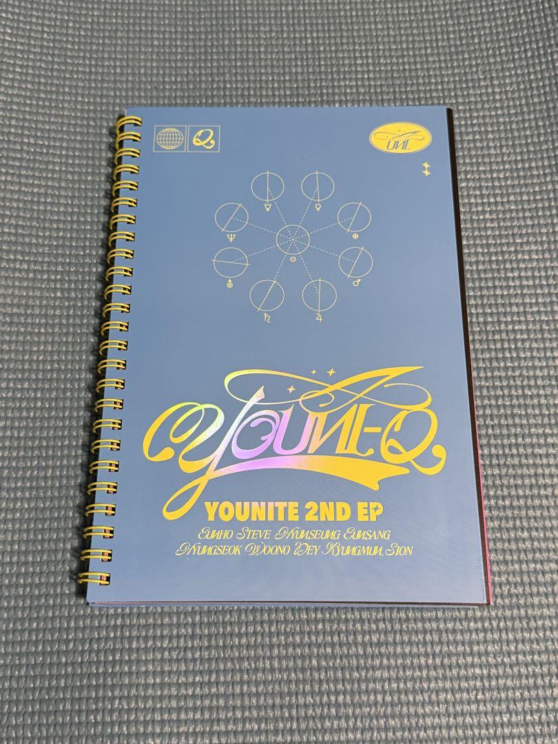 

[USED] YOUNITE 2ND EP Spiral Binding