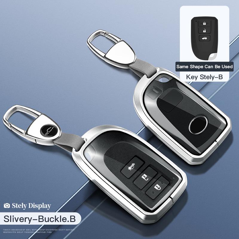 Toyota Key Case: Fits Highlander, Camry, Crown, Corolla, Prado, Reiz
