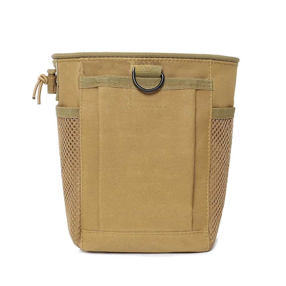 Outdoor Molle Drawstring Magazine Dump Pouch Adjustable Utility Belt Fanny Hip Holster Bag Outdoor Ammo Storage Pack Ammo Bag