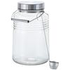 Aderia (ADERIA) [MC Container 4L, Made In Japan, Gift Box, 816] Umeshu Bottle, Storage Container, Plum Bottle, Rice Storage Container, Stainless