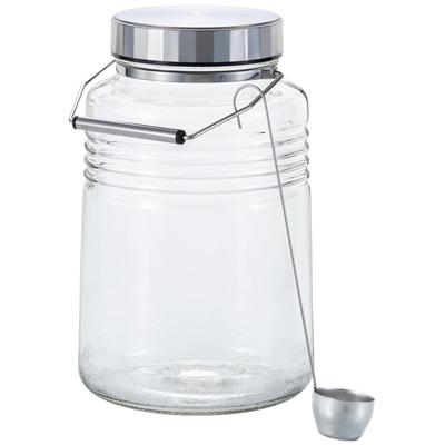 Aderia (ADERIA) [MC Container 4L, Made In Japan, Gift Box, 816] Umeshu Bottle, Storage Container, Plum Bottle, Rice Storage Container, Stainless