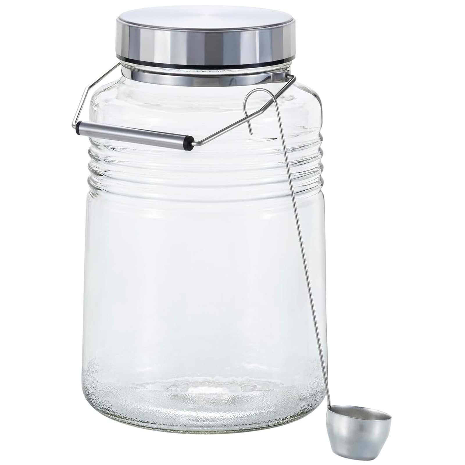 

Aderia (ADERIA) [MC Container 4L, Made in Japan, Gift Box, 816] Umeshu Bottle, Storage Container, Plum Bottle, Rice Storage Container, Stainless