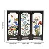 Creative Chinese-Style Floral Bird Acrylic Screen Ornament Retro Pattern Screen Crafts Desk Display Craft Home Decoration Gift