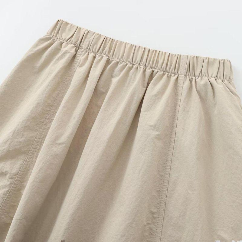 Kaslead New Arrival Women's Clothing Fashion Style Fashion Minimalist Balloon Version Midi Dress 4391514