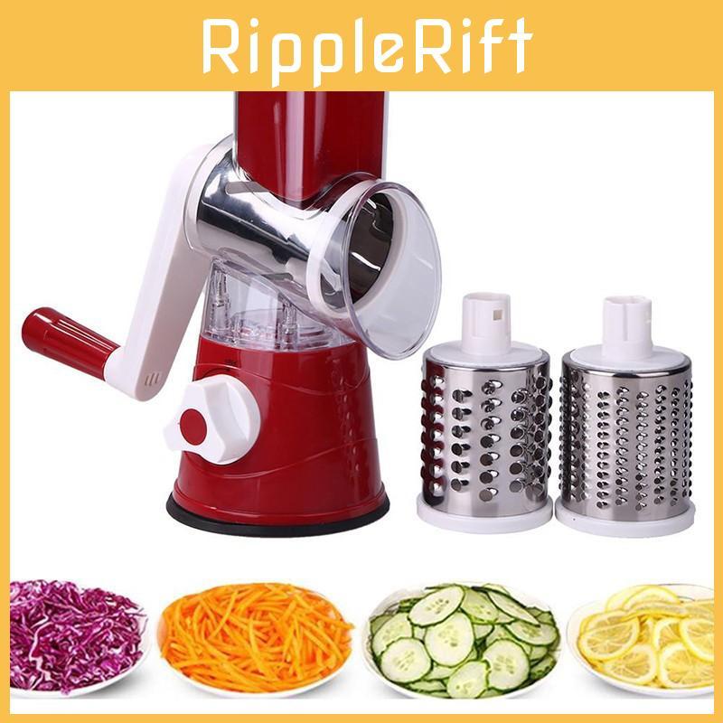 Innovative Hand-powered Vegetable Cutter With Multiple Functions For Potatoes Cheese And More