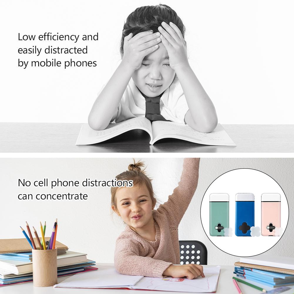 Scatola di blocco per cellulare con autodisciplina Scatola Keepin per dipendenza da internet degli studenti Smartphone per rimanere concentrati Adatta alla maggior parte dei telefoni senza custodia