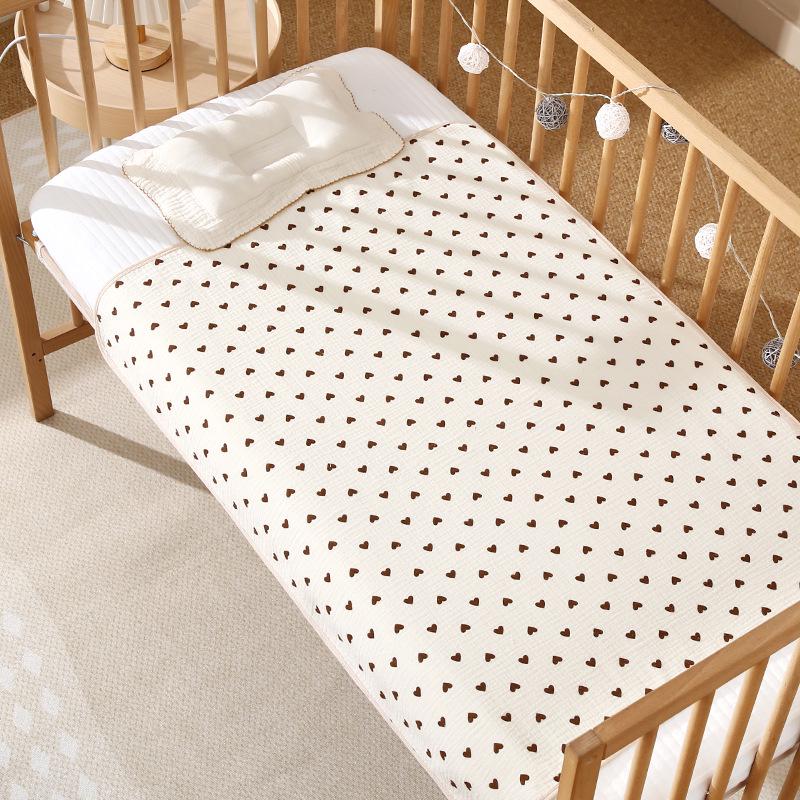 Washable Large Incontinence Pad: Waterproof, Breathable Cotton Bed Sheet for Newborns & Menstrual Use