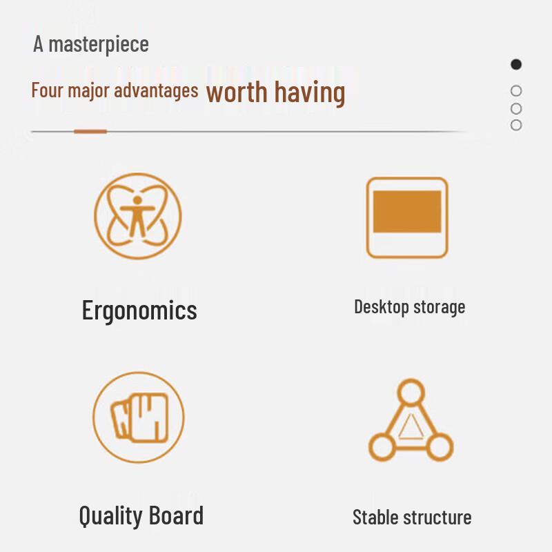 German Maple Monitor & Laptop Riser with Desk Organizer