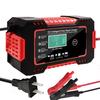 12V 6A Intelligent Car Motorcycle Battery Charger for Auto Moto Lead Acid AGM Gel VRLA Smart Charging 6A 12V Digital LCD Display
