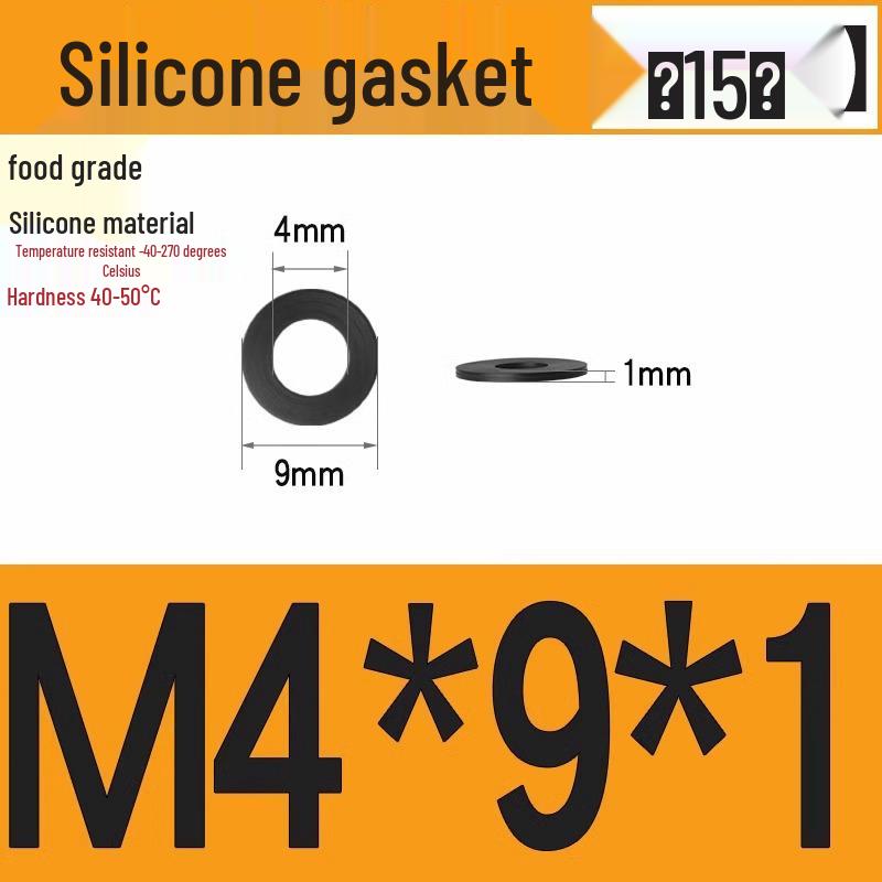 Silicone High-Temp Waterproof Gasket & Shock Absorbing Seal Pad
