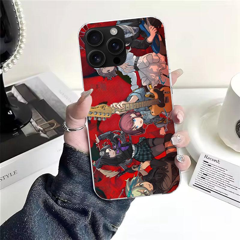 

Girls Band Cry Soft Phone Case For IPhone 11 17 Air 16E 16 Pro Max 15 + 14 Plus 13 Mini 12 Apple 7 SE 8 Fundas Coque 11 17 Air 1 iPhone 16E