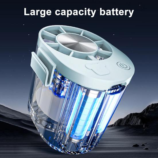 Tragbarer Clip-on-Ventilator Auto-Clip-on Klimaanlagenventilator Leichter Leiser Betrieb Ventilator für Outdoor-Reisen Camping Büro