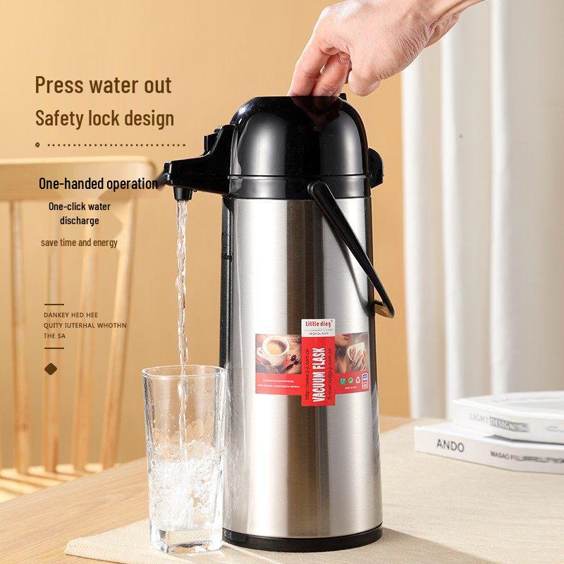 

Leshi Large Capacity Press-Type Hot Water Flask - Boiling Water Heater & Warmer