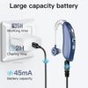 Rechargeable Behind-the-Ear Hearing Aid for Seniors - Sound Amplifier