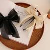 New Fashion Ribbon Bow Banana Hair Clips Hairpin For Women Back Head Ponytail Headdress Hair Accessories