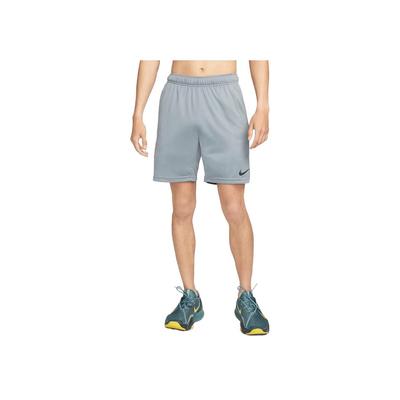 Logo-Print Gerade Beine Einfarbige Freizeitshorts Herrenshorts Rauchgrau DM5943-084