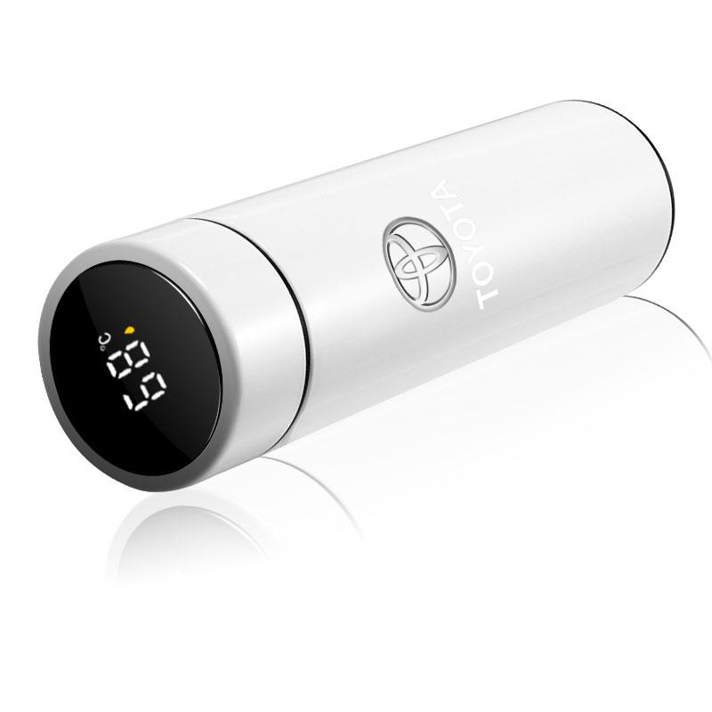 

500ml Smart Thermo Mug Filter Coffee Drink Flask Temperature Display Accessories for TRD Toyota Corolla Rav4 Auris Camry Yaris toyota белый