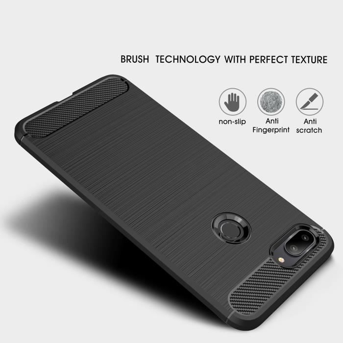 Coque - Xiaomi - Mi 8 Lite - TPU - Antichoc - Souple - Noir