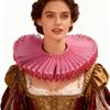 Aristocratic Literary Fake Ruff Collar - Colorful Retro Exaggerated Portrait Prop