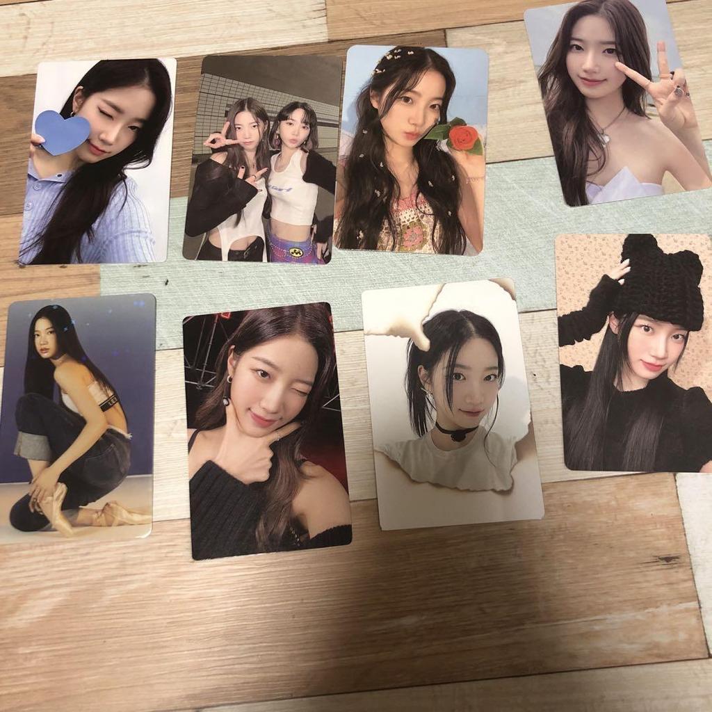 [USED] 66 Trading Cards Luseraphim Chaewon Yunjin Kazuha Sakura Lusera